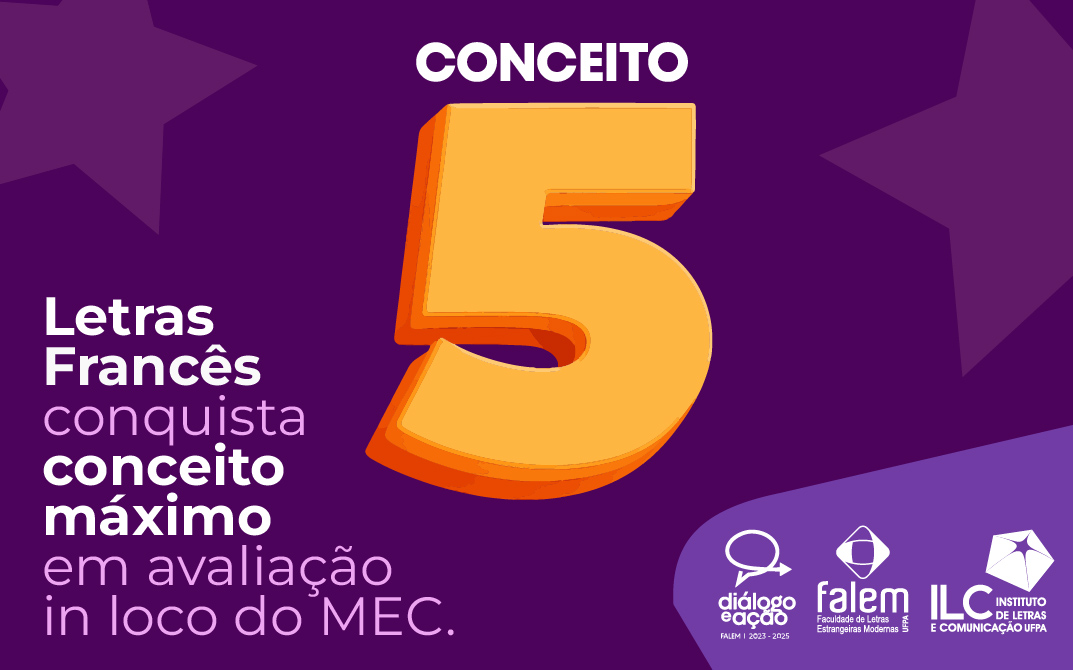 Letras Francês conquista conceito máximo em avaliação do MEC